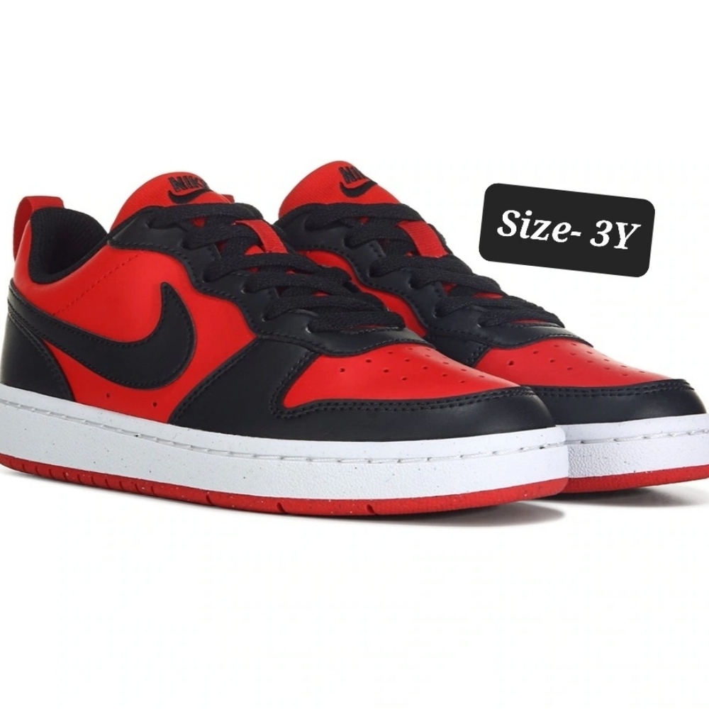 New Kids' Nike Court Borough Low Top Recraft 3Y